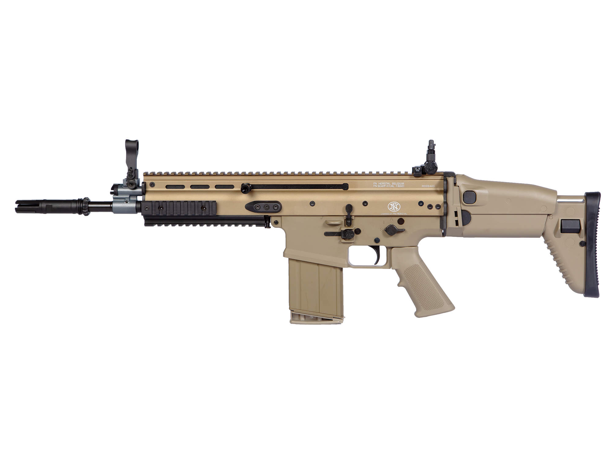 CyberGun FN SCAR-H GBB 30連スペアマガジン (20連型 FDE) [WE OEM